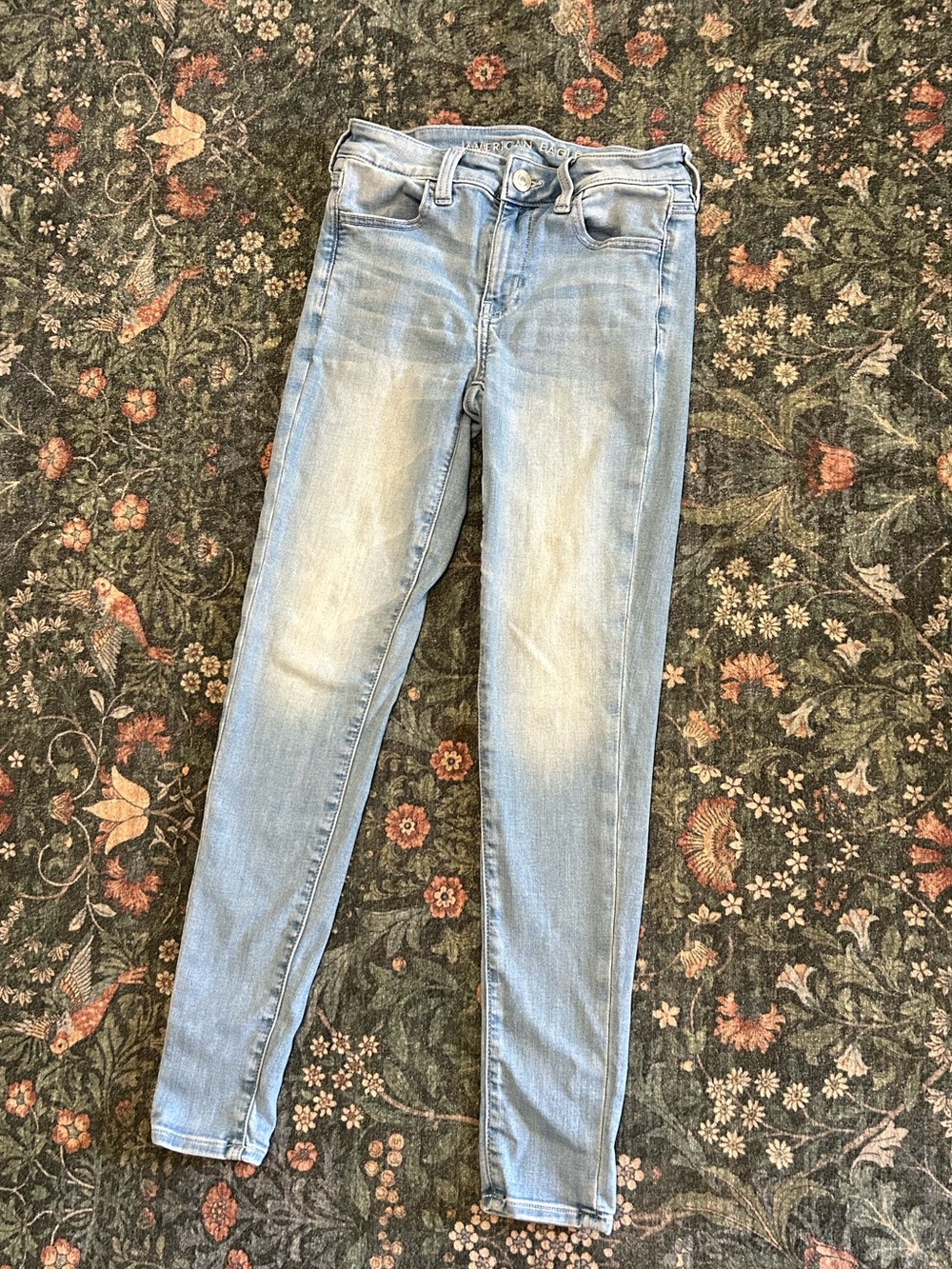 American Eagle Light Wash Jeggings Jeans